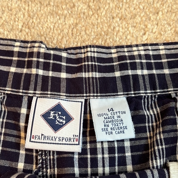 Fairway Sports Ladies Golf Shorts Size 14 - Picture 3 of 4